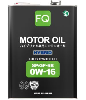 Моторное масло FQ FULLY SYNTHETIC SP/GF-6B 0W-16, 4л