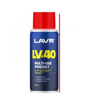 Смазка многоцелевая LV-40 LAVR, 140мл Ln1496