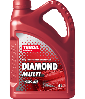 Моторное масло TEBOIL Diamond Multi 5W-40, 4л