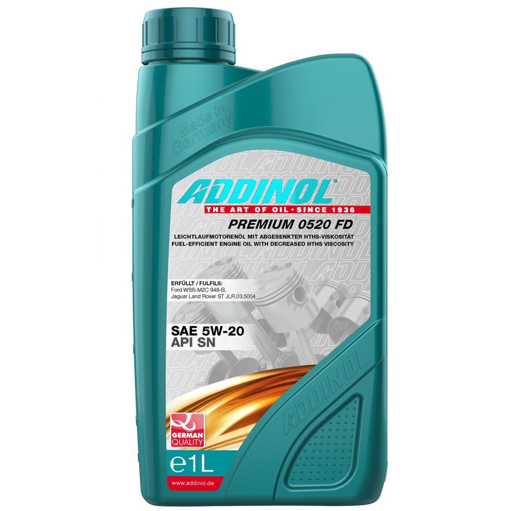 Моторное масло ADDINOL Premium 0520 FD 5W-20, 1л