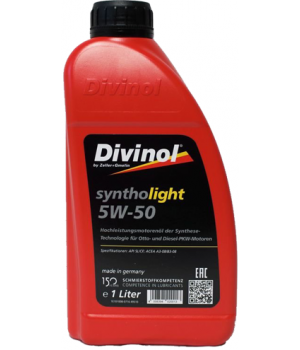Моторное масло DIVINOL Syntholight 5W-50, 1л
