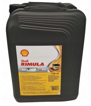 Моторное масло Shell Rimula R4 X 15W-40, 20л