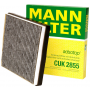 Салонный фильтр MANN-FILTER CUK 2855