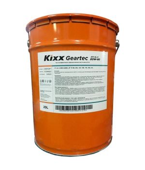 Трансмиссионное масло Kixx Geartec GL-5 80W-90 (RUS), 20л