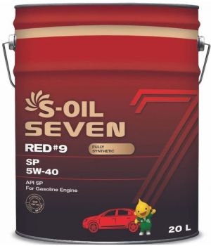 Моторное масло S-OIL SEVEN RED #9 SP 5W-40, 20л