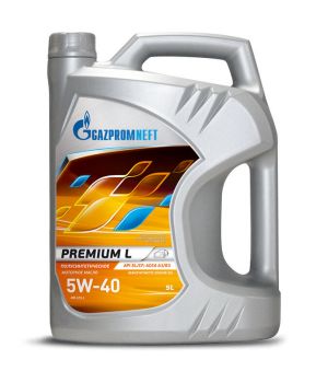 Моторное масло Gazpromneft Premium L 5W-40, 5л