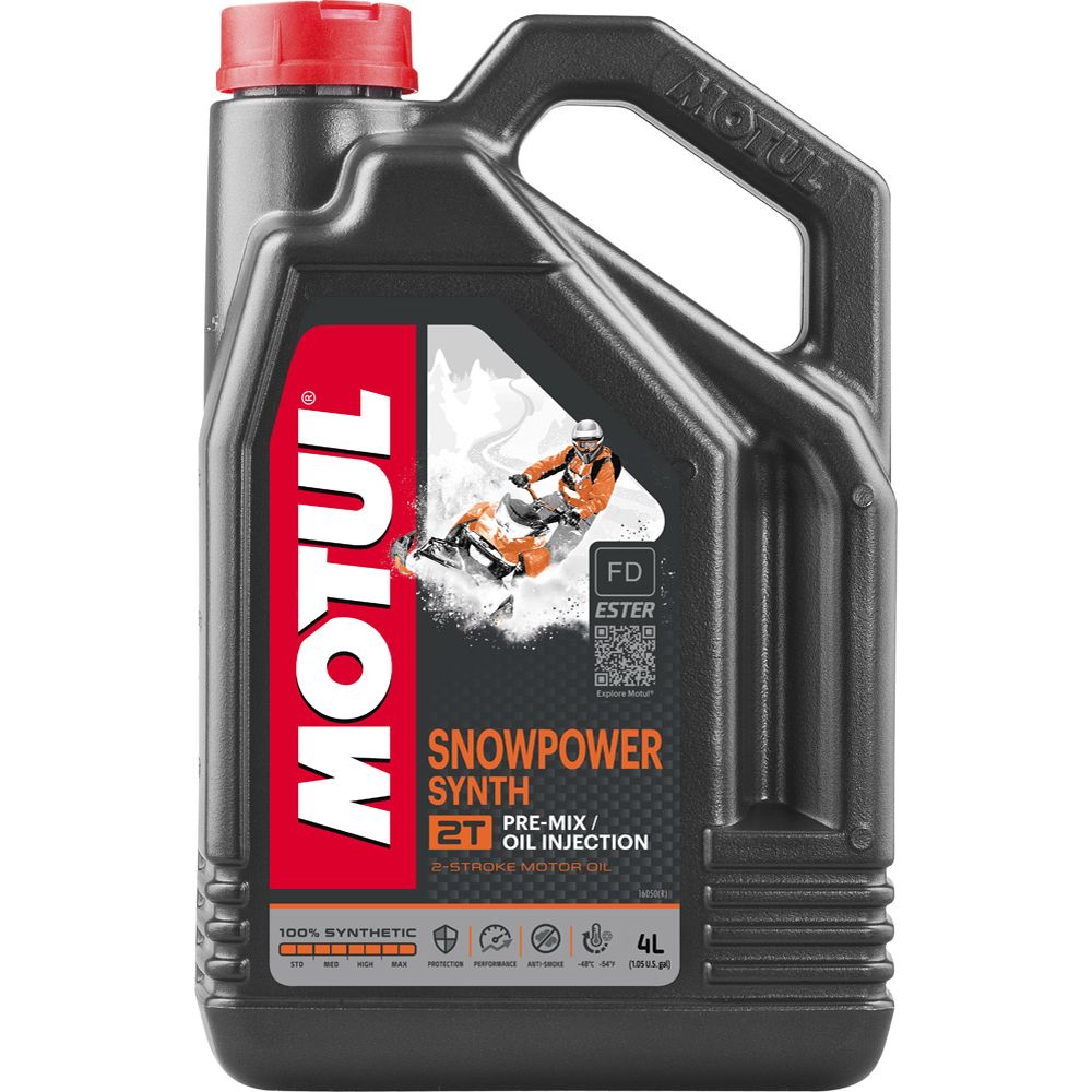 Моторное масло MOTUL SnowPower Synth 2T, 4л