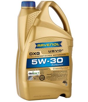 Моторное масло RAVENOL DXG 5W-30, 4л