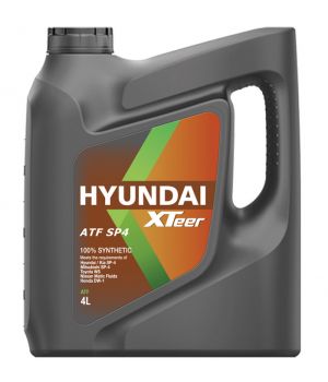 Трансмиссионное масло HYUNDAI XTeer ATF SP4, 4л